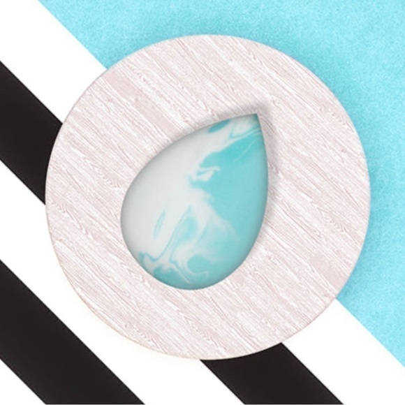 Cinema Secrets Pro Blender Makeup Sponge Latex Free in Teal & White | NEW - Picture 3 of 8